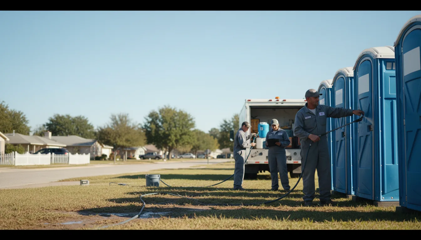 Long-Term Portable Toilet Rental in Martell, NE near me